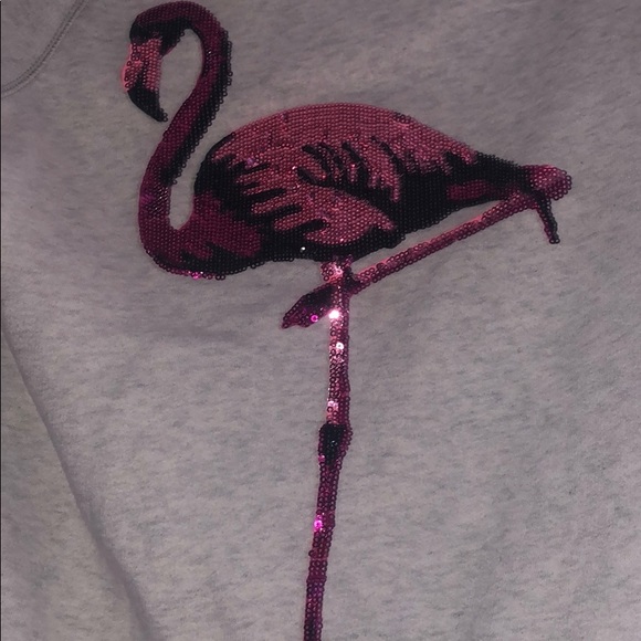 PINK by VS Miami Sequin Zip Up Hoodie - Picture 5 of 6
